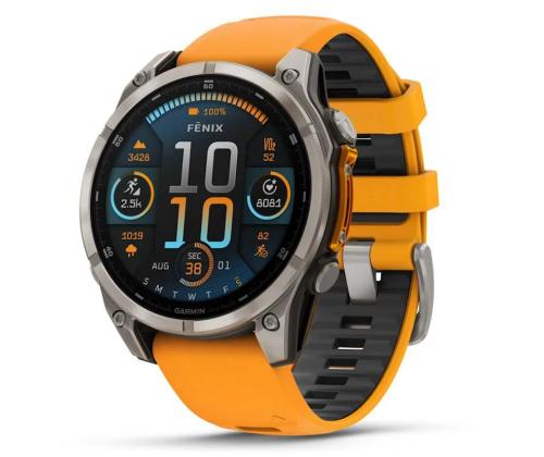 SMARTWATCH FENIX 8 SAPPHIRE/ORANGE 010-02904-11 GARMIN