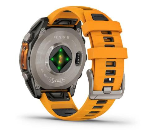 SMARTWATCH FENIX 8 SAPPHIRE/ORANGE 010-02904-11 GARMIN