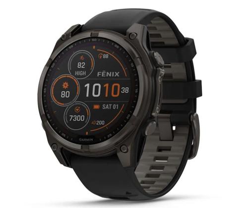 SMARTWATCH FENIX 8 SAPP. SOLAR/BLACK/GRAY 010-02906-11 GARMIN