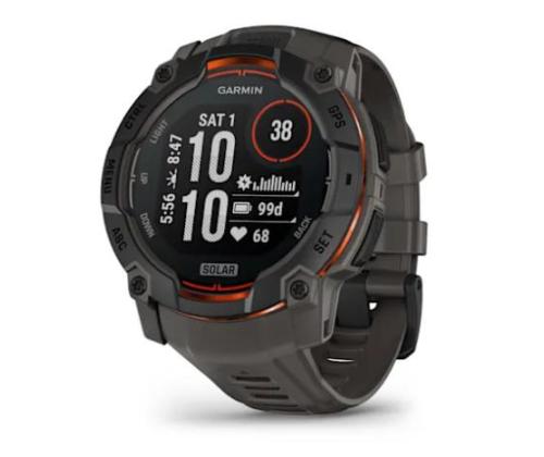 SMARTWATCH INSTINCT 3 SOLAR/BLK/CHARC 010-02935-00 GARMIN