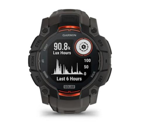 SMARTWATCH INSTINCT 3 SOLAR/BLK/CHARC 010-02935-00 GARMIN