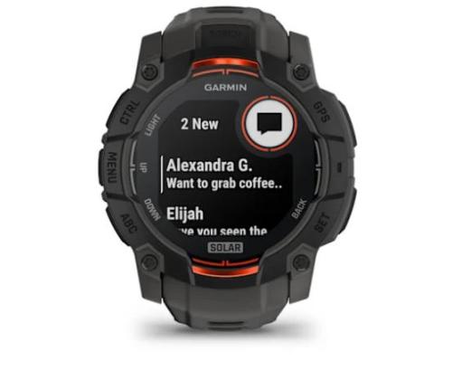 SMARTWATCH INSTINCT 3 SOLAR/BLK/CHARC 010-02935-00 GARMIN