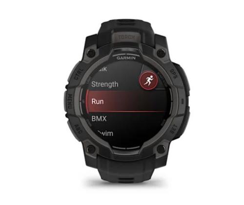 SMARTWATCH INSTINCT 3 AMOLED/BLACK/BLK 010-02936-00 GARMIN