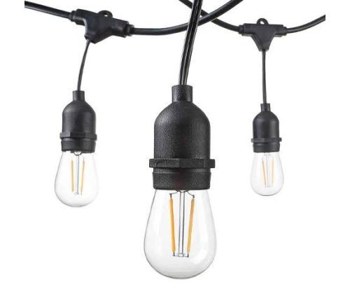 LAMP LED GARLAND GARDEN STRING/E27 10M 03-630 VISIONAL