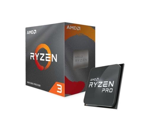 CPU AMD Desktop Ryzen 3 PRO 4300G 3800 MHz Cores 4 4MB Socket SAM4 65 Watts GPU Radeon BOX 100...