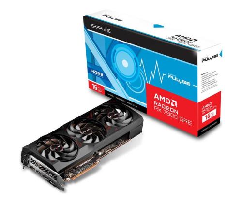 Graphics Card SAPPHIRE AMD Radeon RX 7900 GRE 16 GB GDDR6 256 bit PCIE 4.0 16x Two and Half Slot...