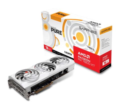 Graphics Card SAPPHIRE AMD Radeon RX 7800 XT 16 GB GDDR6 256 bit PCIE 4.0 16x 2xHDMI...