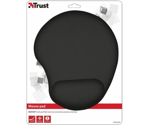 MOUSE PAD BIGFOOT GEL/BLACK 16977 TRUST