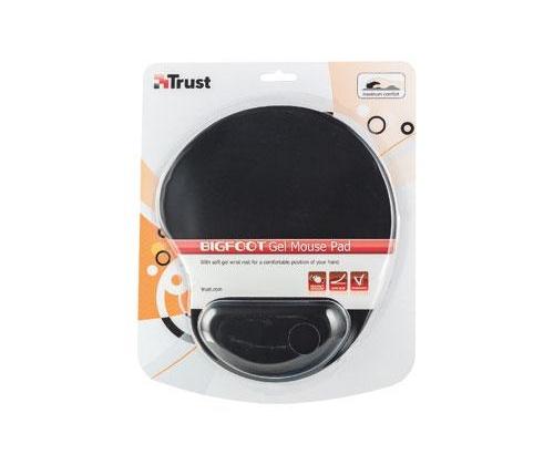 MOUSE PAD BIGFOOT GEL/BLACK 16977 TRUST