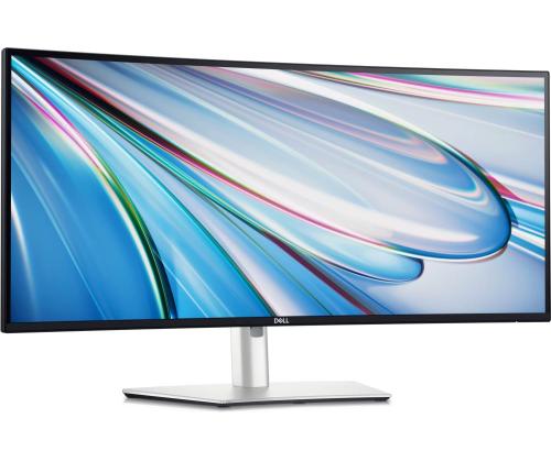LCD Monitor DELL U3425WE 34" Curved/21 : 9 Panel IPS 3440x1440 21:9 120 Hz Matte 8 ms Speakers...
