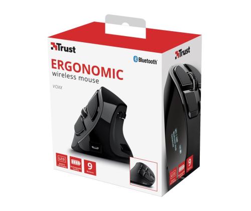 MOUSE USB OPTICAL ERGONOMIC/VOXX 23731 TRUST