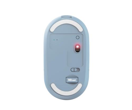 MOUSE USB OPTICAL WRL/PUCK RECHARGEABLE 24126 TRUST
