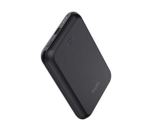 POWER BANK WRL 5000MAH/MAGNO BLACK 24877 TRUST