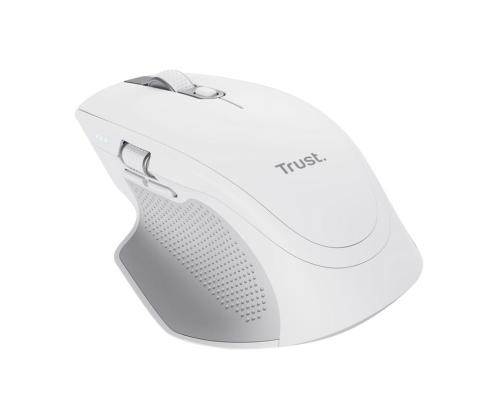 MOUSE USB OPTICAL WRL OZAA+/MULTI-CONNECT WHT 24935 TRUST