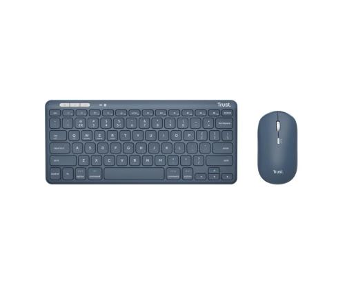 KEYBOARD +MOUSE WRL LYRA/BLUE 24937 TRUST