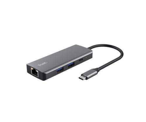 ADAPTER USB-C DALYX 6-IN-1/24968 TRUST