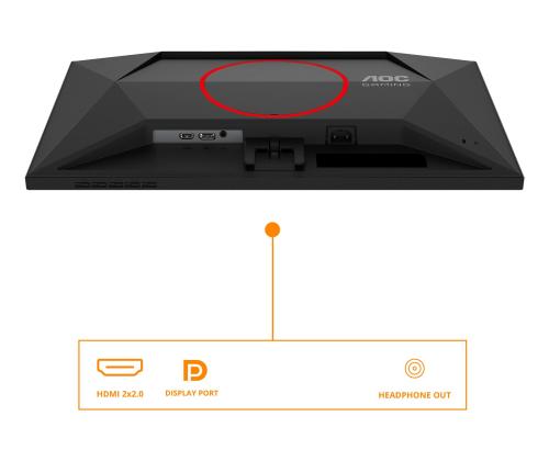 MONITOR LCD 24" IPS/24G4HRE AOC