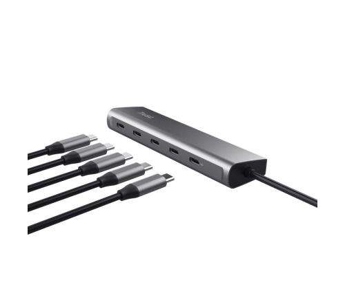 I/O HUB USB-C 5PORT HALYX/25136 TRUST