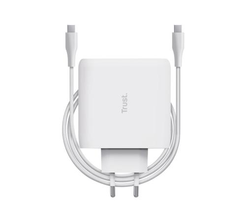 MOBILE CHARGER WALL MAXO 100W/USB-C WHITE 25140 TRUST