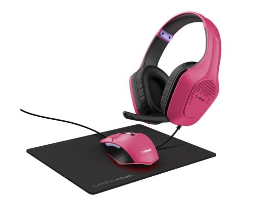 HEADSET +MOUSE+MOUSEPAD/GXT 790 PINK 25179 TRUST