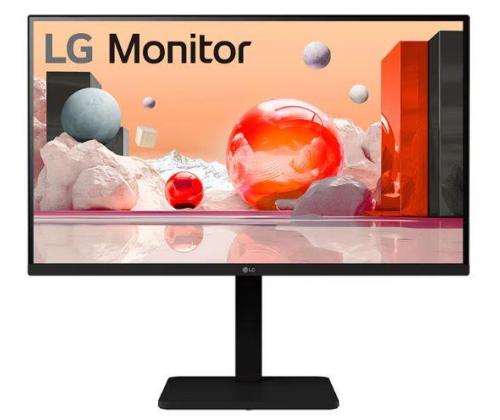 LCD Monitor LG 27" Panel IPS 1920x1080 16:9 100Hz Matte Speakers Swivel Pivot Height adjustable...