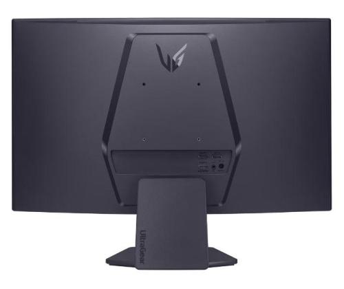 LCD Monitor LG 27GS60QC-B 27" Gaming/Curved Panel VA 2560x1440 16:9 180 Hz Matte 1 ms Tilt Colour...