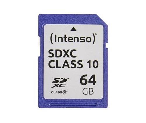 MEMORY SDXC 64GB C10/3411490 INTENSO