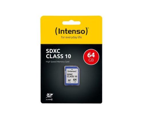 MEMORY SDXC 64GB C10/3411490 INTENSO