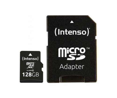 MEMORY MICRO SDXC 128GB C10/W/ADAPTER 3433491 INTENSO