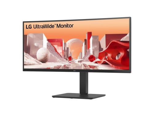 LCD Monitor LG 34 " 3440 x 1440 pixels Wide Quad HD Native aspect ratio 21:9 LCD Curved 34BA75QE-B