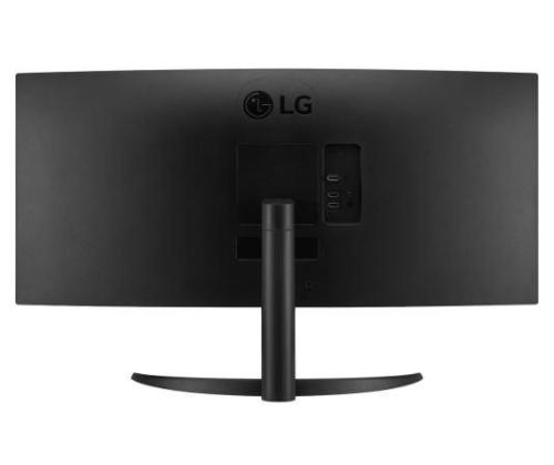 LCD Monitor LG 34WR50QC-B 34" Curved/21 : 9 Panel VA 3440x1440 21:9 100Hz Matte 5 ms Tilt Colour...