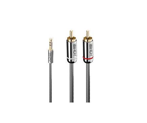 CABLE AUDIO 3.5MM TO PHONO 10M/35337 LINDY