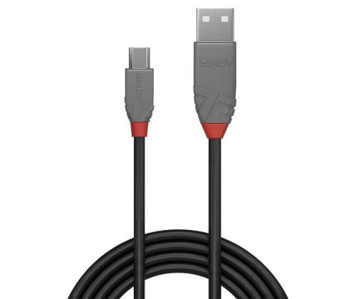 CABLE USB2 A TO MICRO-B 5M/ANTHRA 36735 LINDY