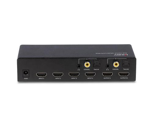 I/O VIDEO MATRIX SWITCH 4X2/38084 LINDY