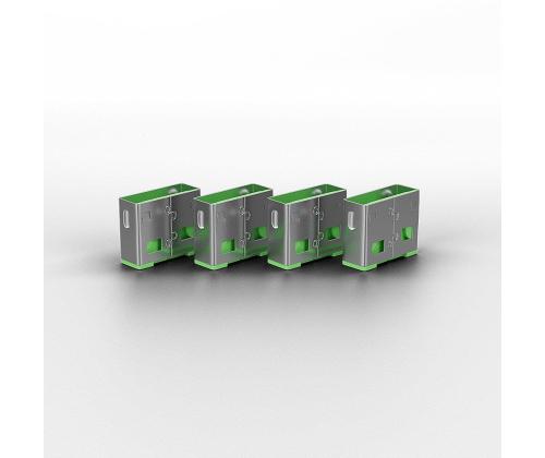 USB PORT BLOCKER 10PACK/GREEN 40461 LINDY