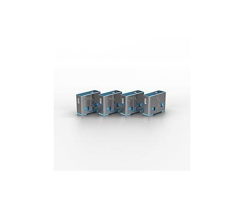 USB PORT BLOCKER 10PACK/BLUE 40462 LINDY