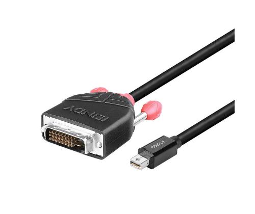 CABLE MINI DP TO DVI 3M/BLACK 41953 LINDY