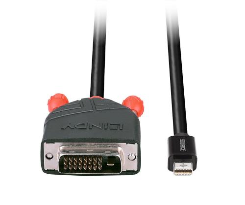 CABLE MINI DP TO DVI 3M/BLACK 41953 LINDY