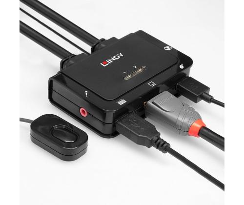 NET SWITCH KVM USB DISPLAYPORT/42344 LINDY