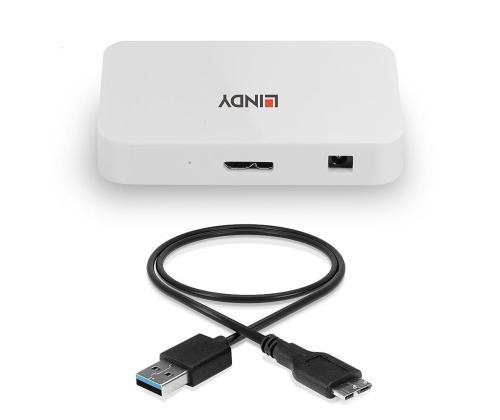 I/O HUB USB3 4PORT/43143 LINDY