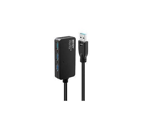CABLE USB3 EXTENSION HUB 10M/ACTIVE 43159 LINDY