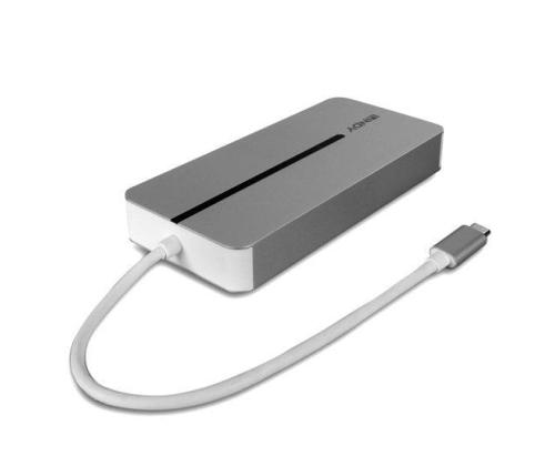 I/O DOCKING STATION USB-C/MINI DUAL 4K 43360 LINDY