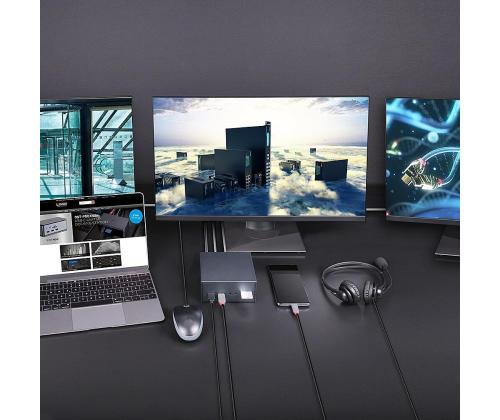 I/O DOCKING STATION USB-C/DST-PRO 101 43378 LINDY