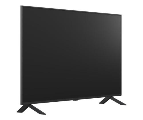 TV Set LG 43" 4K/Smart 3840x2160 Wireless LAN webOS Black 43QNED80A3A