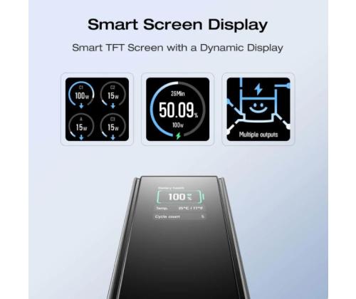 POWER BANK USB 25000MAH RAPID/170W BLACK 5023001024 ECOFLOW