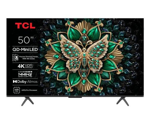 TV Set TCL 50 " 4K Ultra HD 3840 x 2160 pixels Flat 16:9 50Q6C