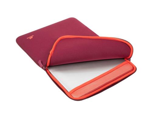 NB SLEEVE ANTISHOCK 14"/5223 BURGUNDY RIVACASE