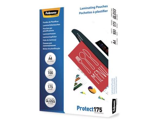 LAMINATOR POUCH GLOSSY/A4 175 100PCS 5308703 FELLOWES