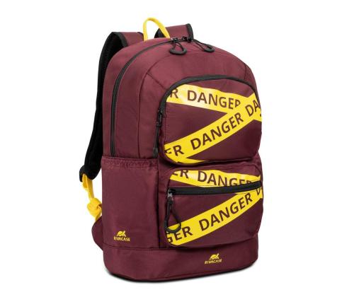 NB BACKPACK URBAN 14L 13.3"/5421 BURGUNDY RED RIVACASE