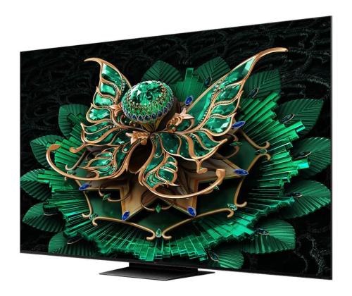 TV Set TCL 55 " 4K Ultra HD 3840 x 2160 pixels Flat 16:9 QD-Mini LED 55Q7C